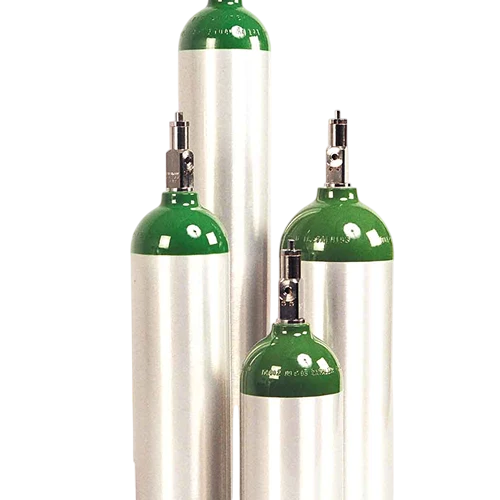 Aluminum alloy oxygen cylinders